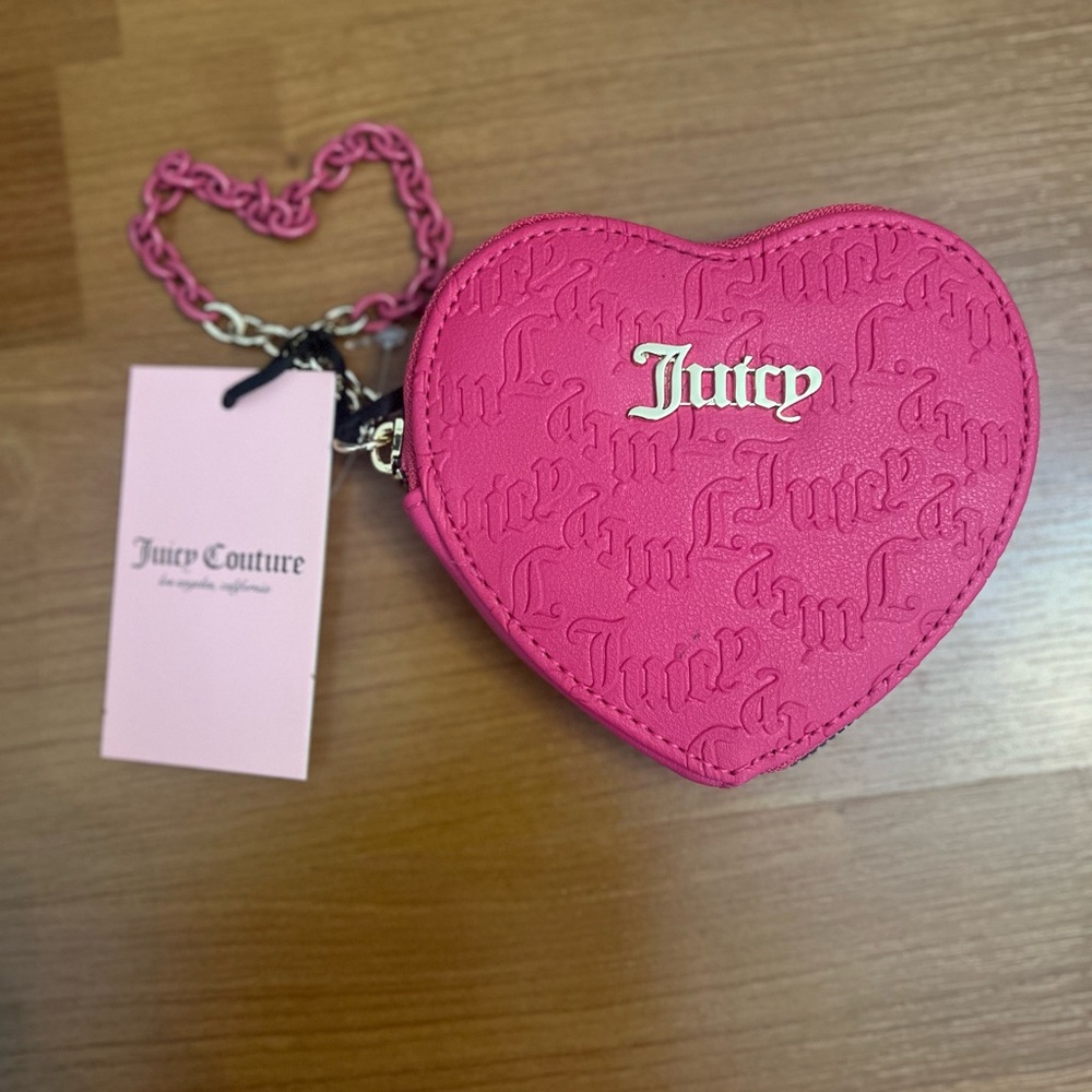 Juicy Couture Pink Heart-Shaped Bag